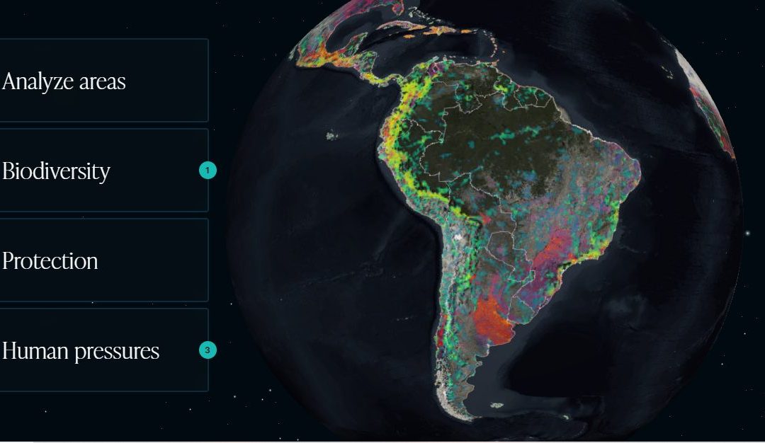 Mapas que ajudam a conhecer a biodiversidade do planeta disponíveis gratuitamente