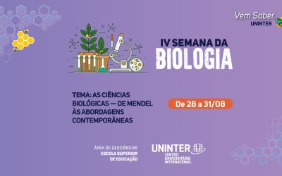 IV Semana de Biologia da Uninter terá conselheira do CRBio-07 como palestrante