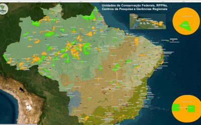 ICMBio disponibiliza mapa com todas as unidades de conservação