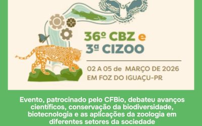 Foz do Iguaçu sediou o 36º Congresso Brasileiro de Zoologia e a 3ª Conferência da Zoologia na Indústria